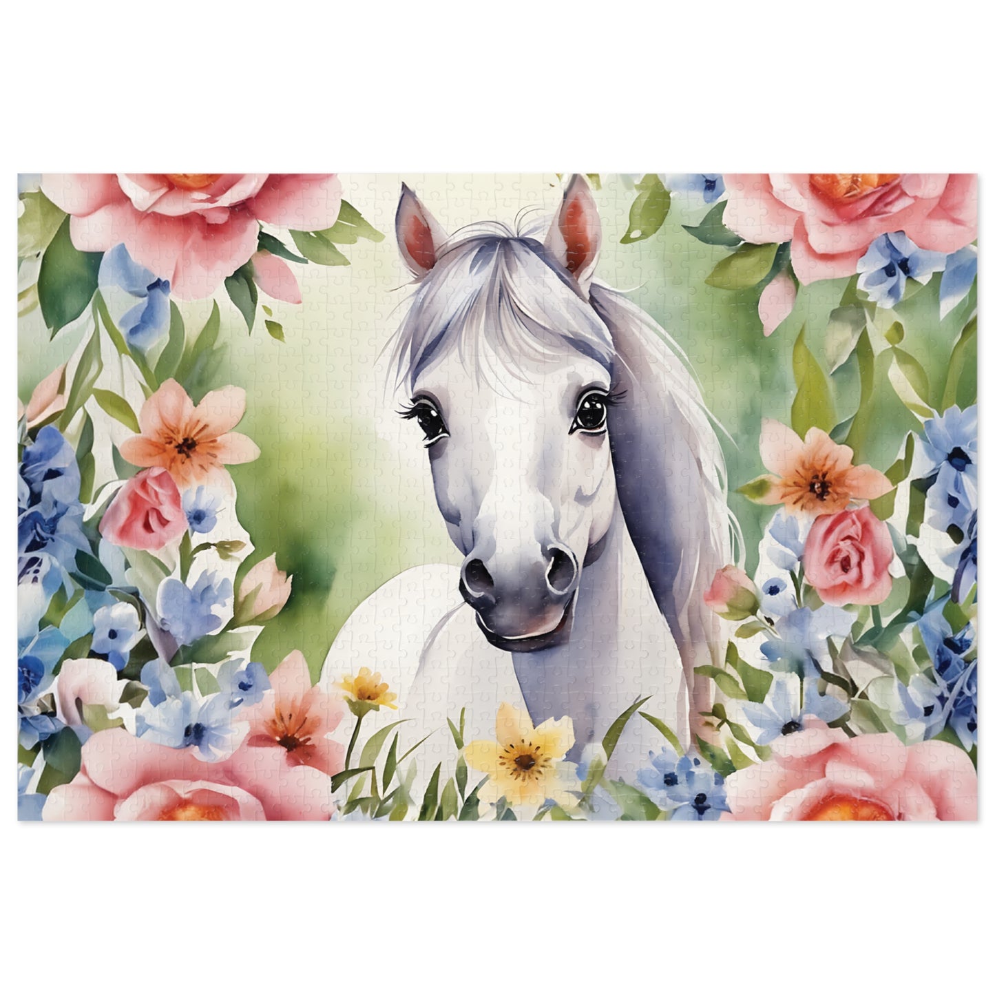 Jigsaw Puzzle, Horse, Personalised/Non-Personalised (30, 110, 252, 500,1000-Piece)