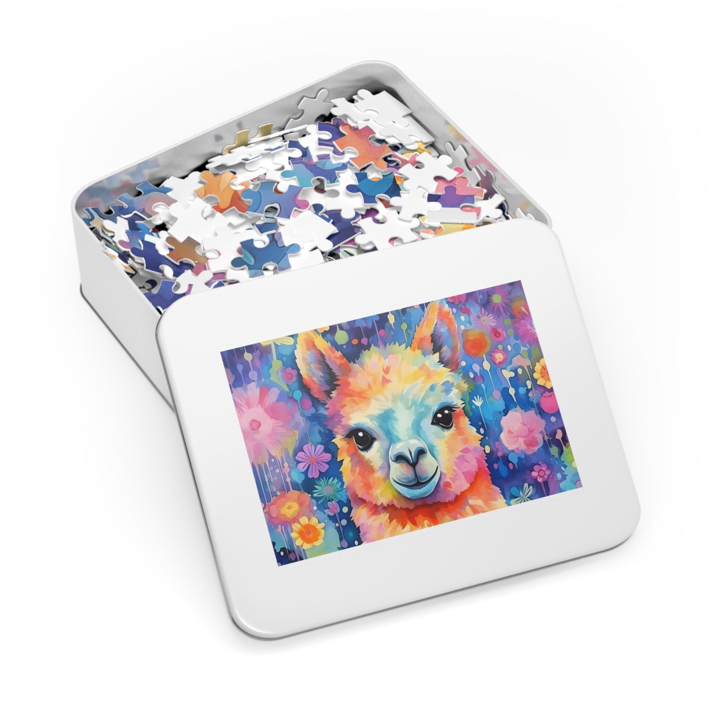 Jigsaw Puzzle, Llama, Personalised/Non-Personalised (30, 110, 252, 500,1000-Piece)