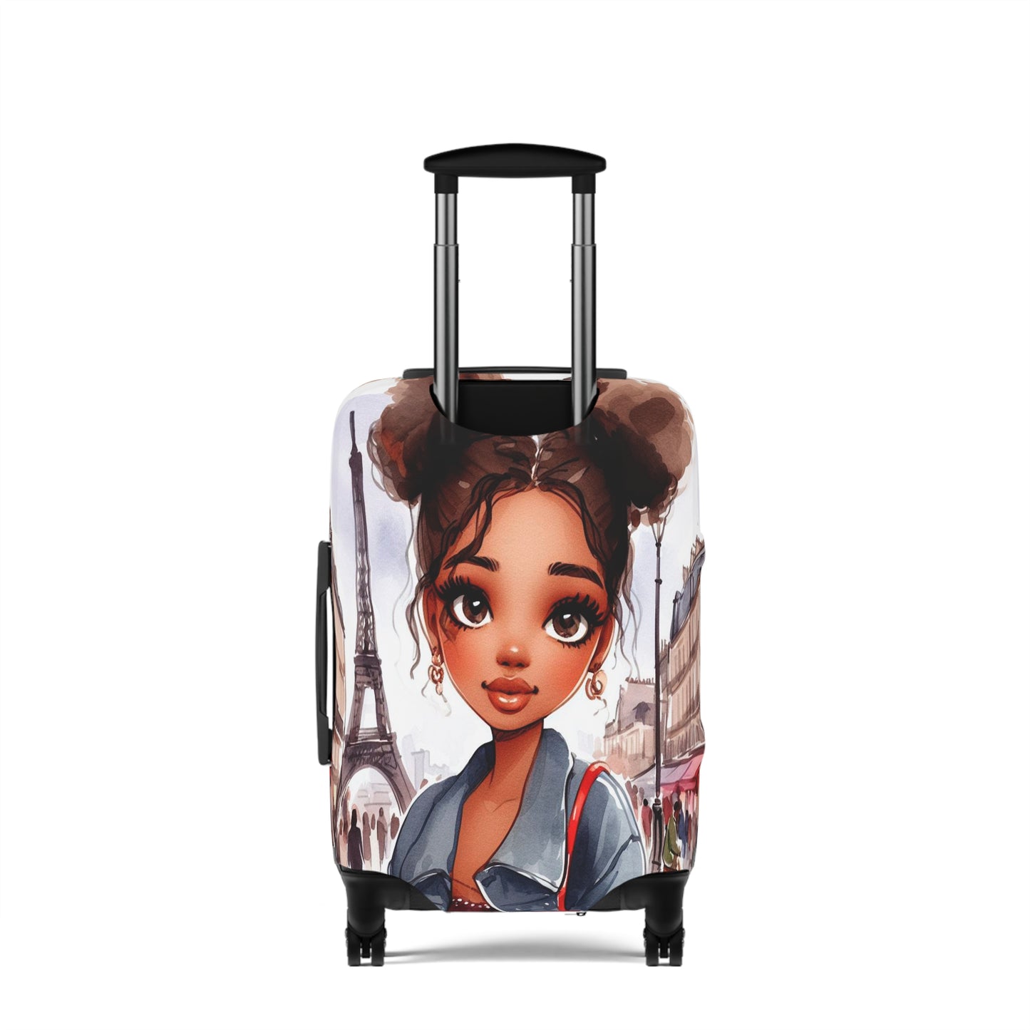 Luggage Cover, Just a Girl Who loves Travelling, awd-2103