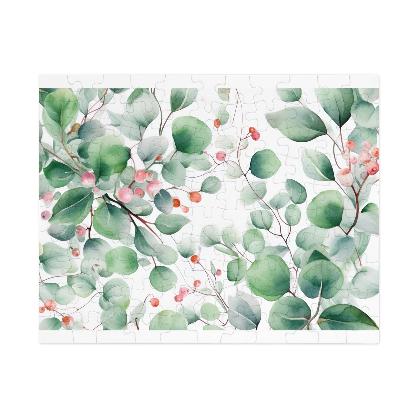 Jigsaw Puzzle, Eucalyptus Leaves, Personalised/Non-Personalised (30, 110, 252, 500,1000-Piece)