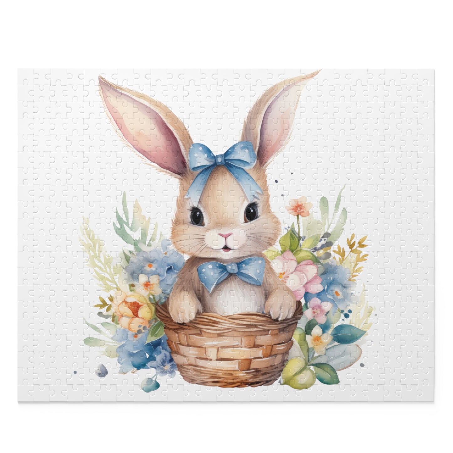 Personalised/Non-Personalised Puzzle, Easter Bunny (120, 252, 500-Piece)