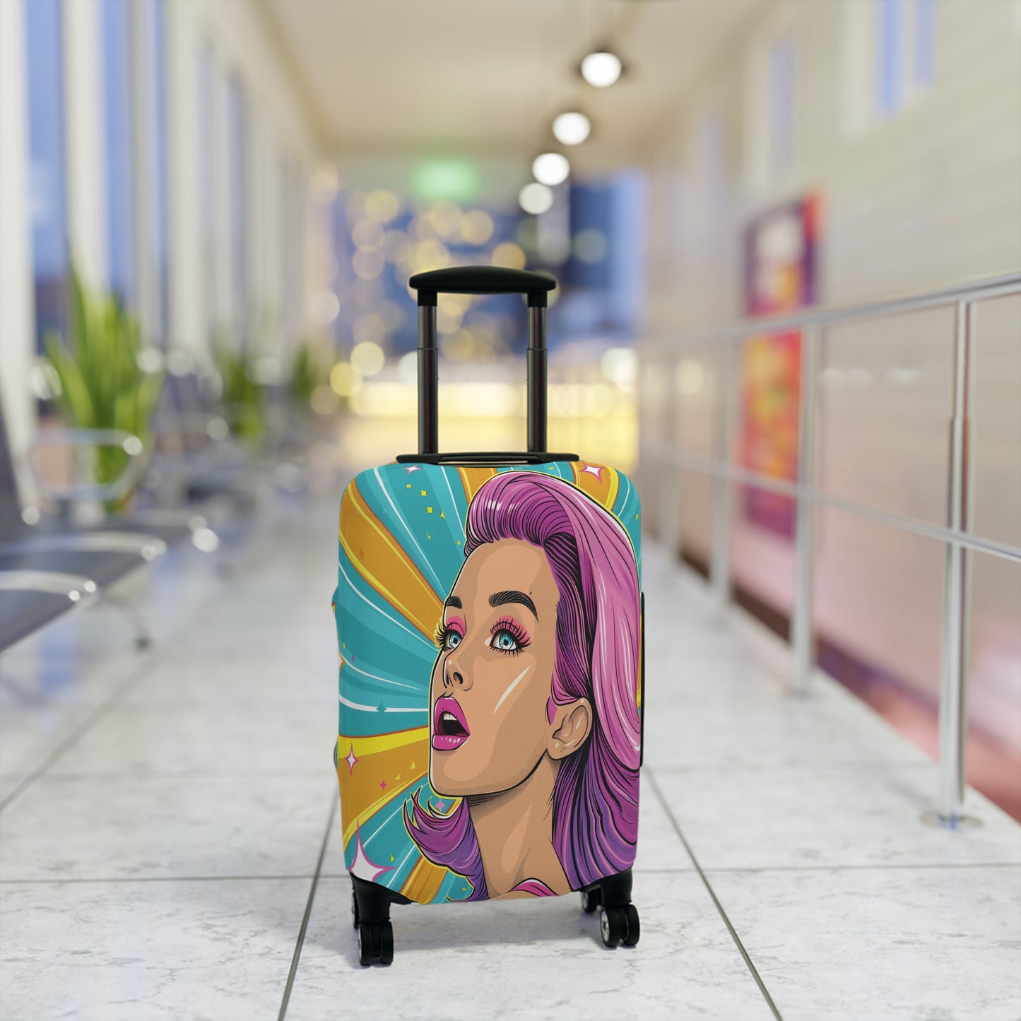 Luggage Cover, Pop Art, awd-710