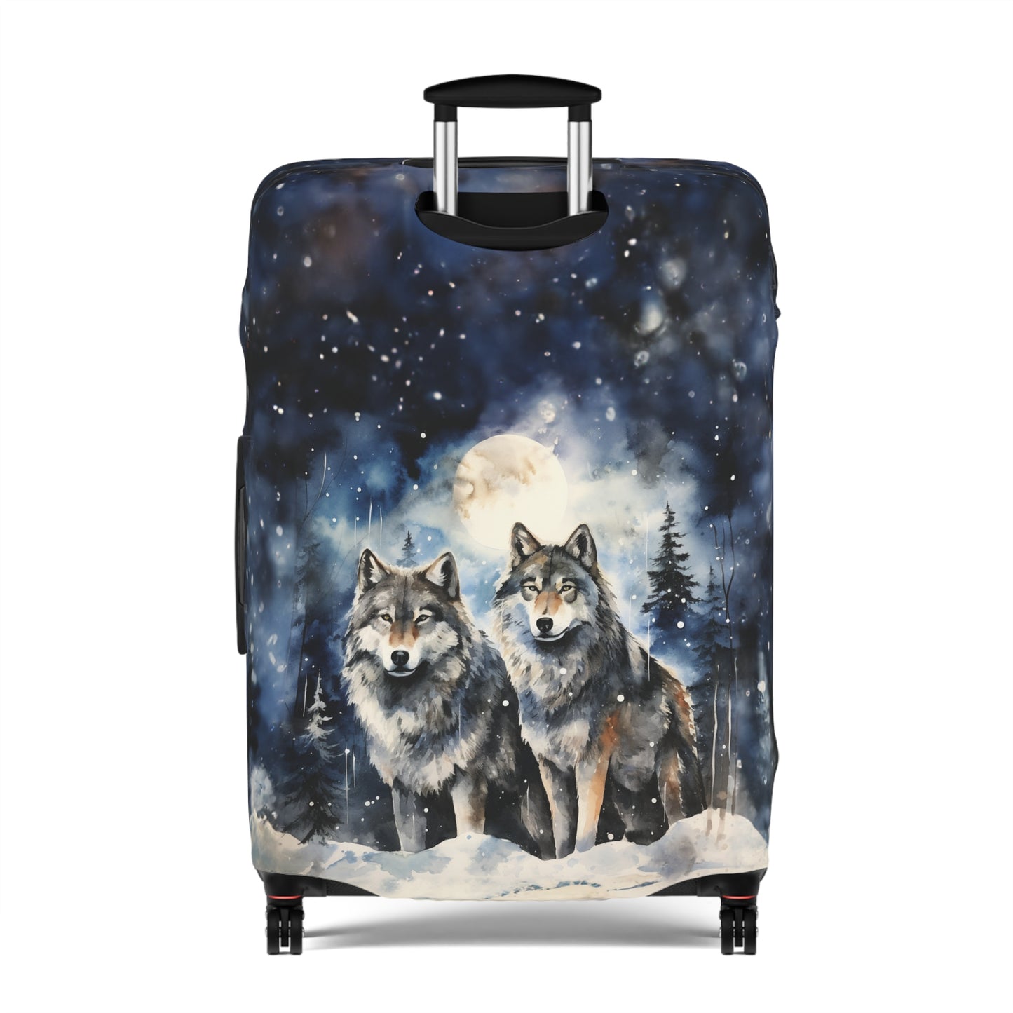 Luggage Cover, Wolves, awd-565