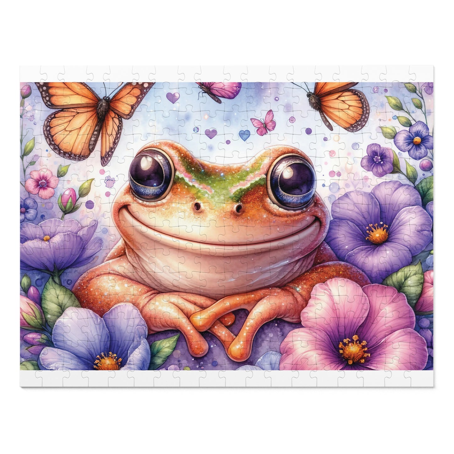 Jigsaw Puzzle, Frog, Personalised/Non-Personalised (30, 110, 252, 500,1000-Piece)