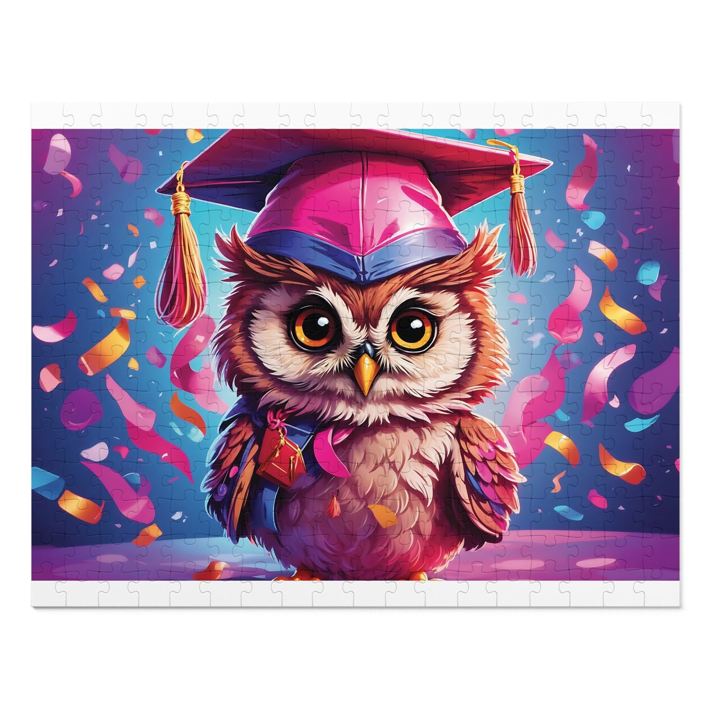 Jigsaw Puzzle, Owl, Personalised/Non-Personalised (30, 110, 252, 500,1000-Piece)