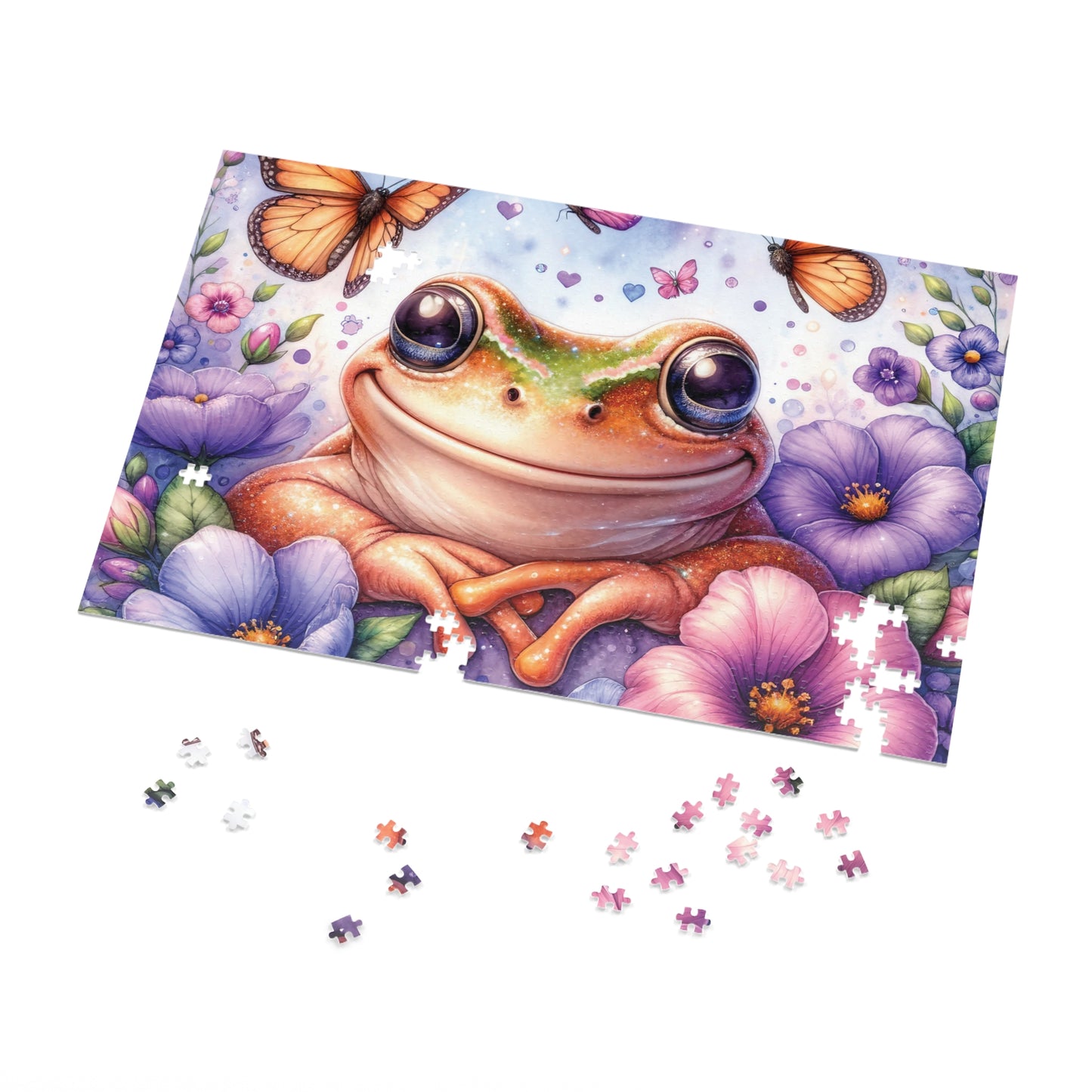 Jigsaw Puzzle, Frog, Personalised/Non-Personalised (30, 110, 252, 500,1000-Piece)