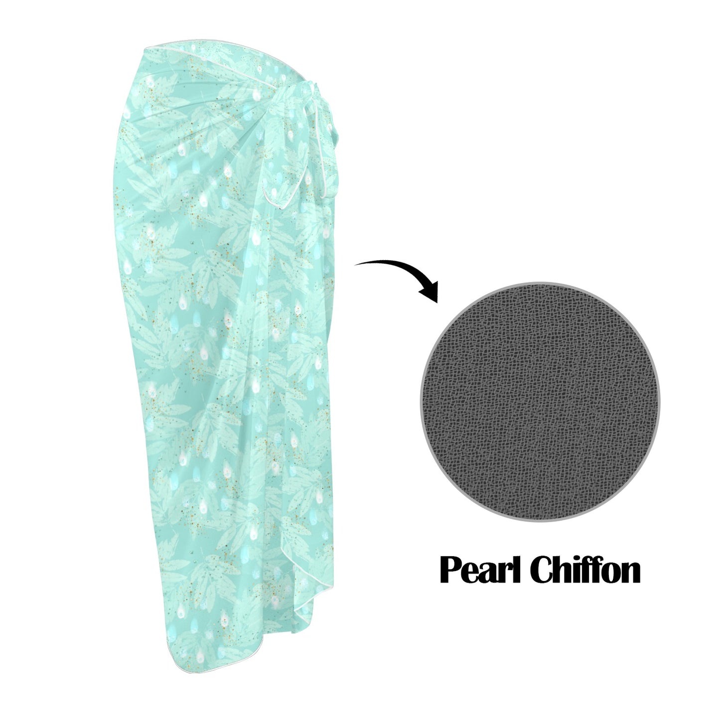 Australian Eucalyptus Long Beach Sarong Wrap