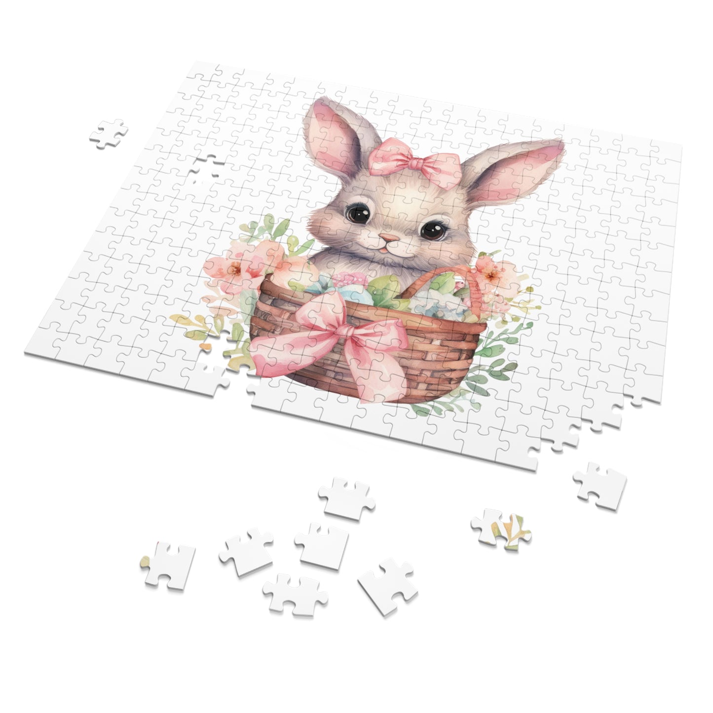 Jigsaw Puzzle, Easter, Easter Rabbit, Personalised/Non-Personalised (30, 110, 252, 500,1000-Piece)