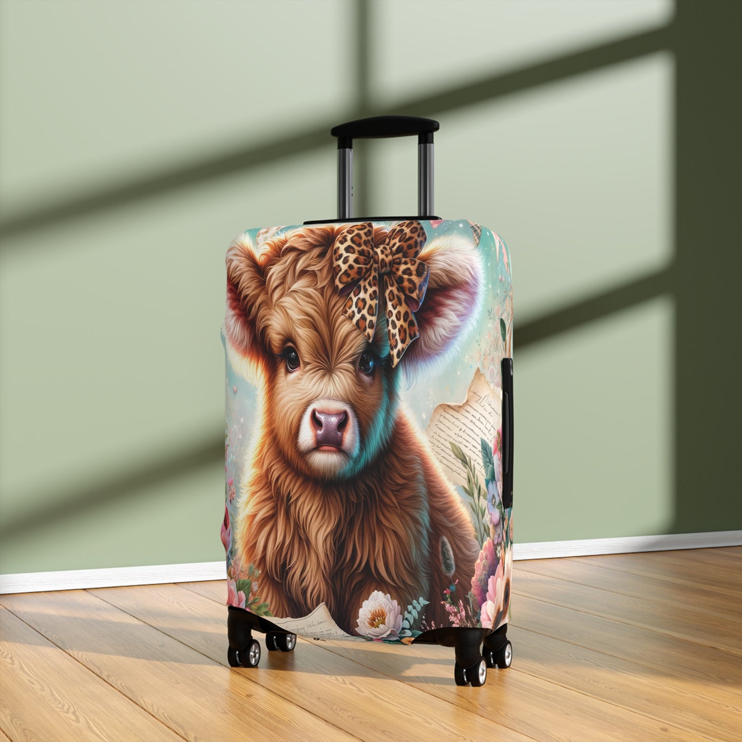 Luggage Cover, Highland Cow, awd-5011