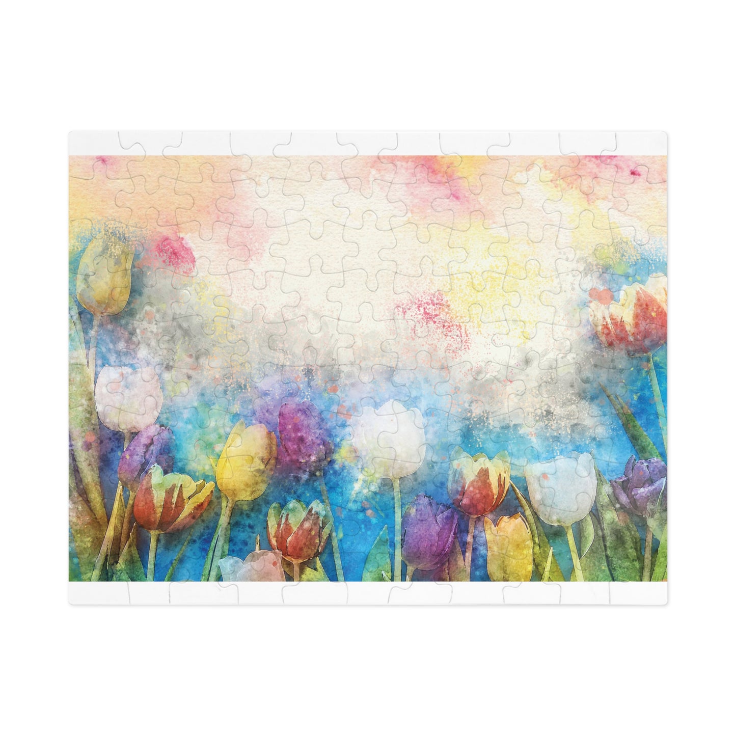 Jigsaw Puzzle, Floral, Personalised/Non-Personalised (30, 110, 252, 500,1000-Piece)