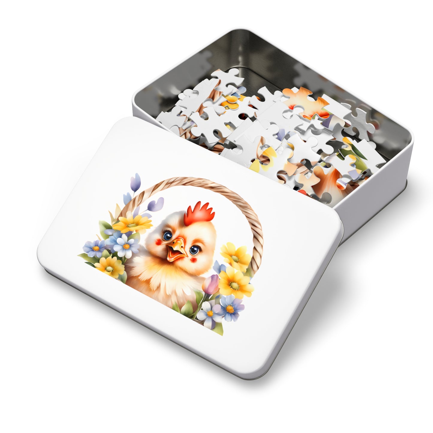 Jigsaw Puzzle, Chicken, Personalised/Non-Personalised (30, 110, 252, 500,1000-Piece)