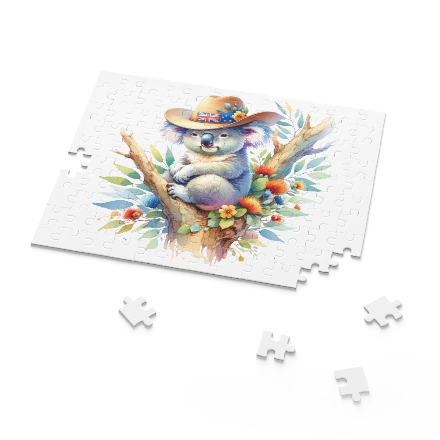 Personalised/Non-Personalised Puzzle, Koala (120, 252, 500-Piece)