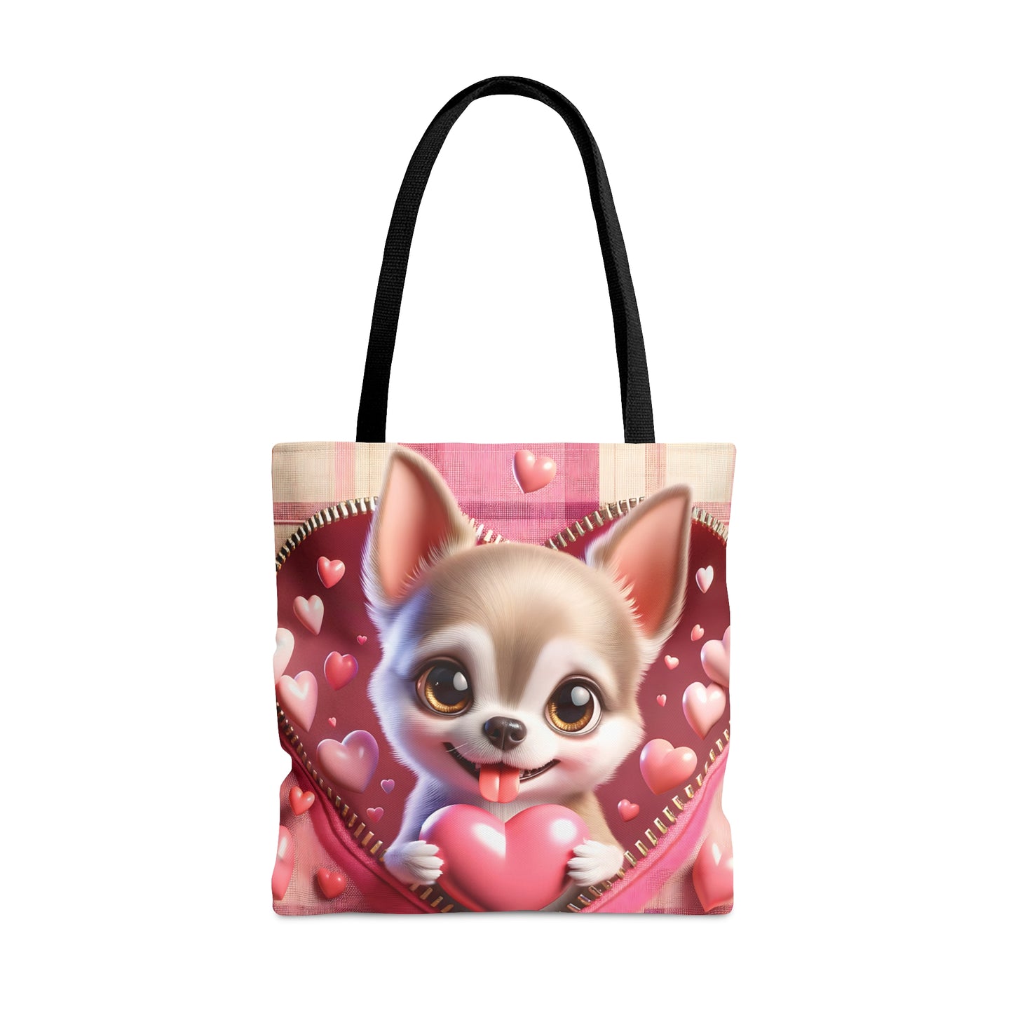 Tote Bag, Cute Dog, Personalised/Non-Personalised Tote bag