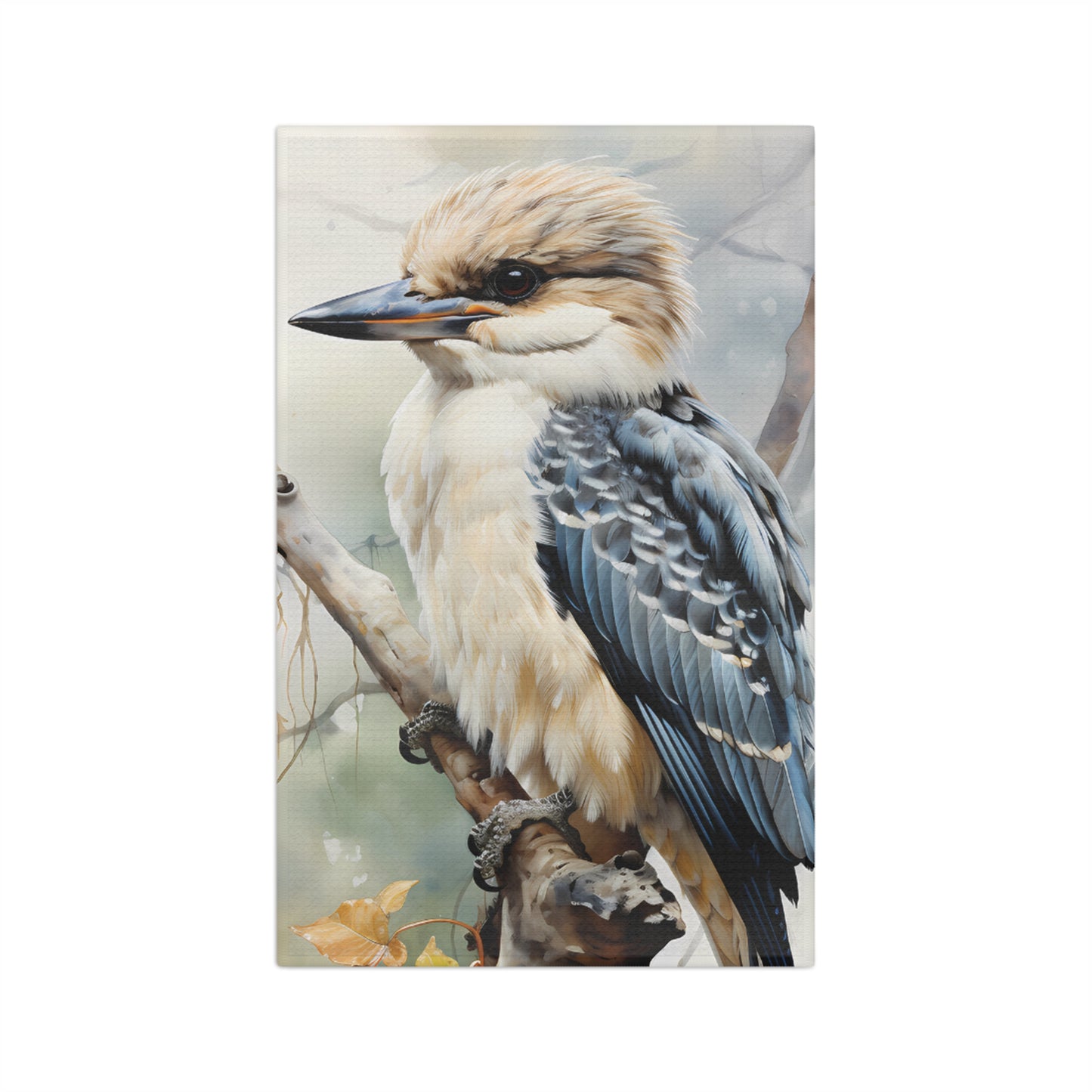 Microfiber Tea Towel, Australian Animals, Kookaburra