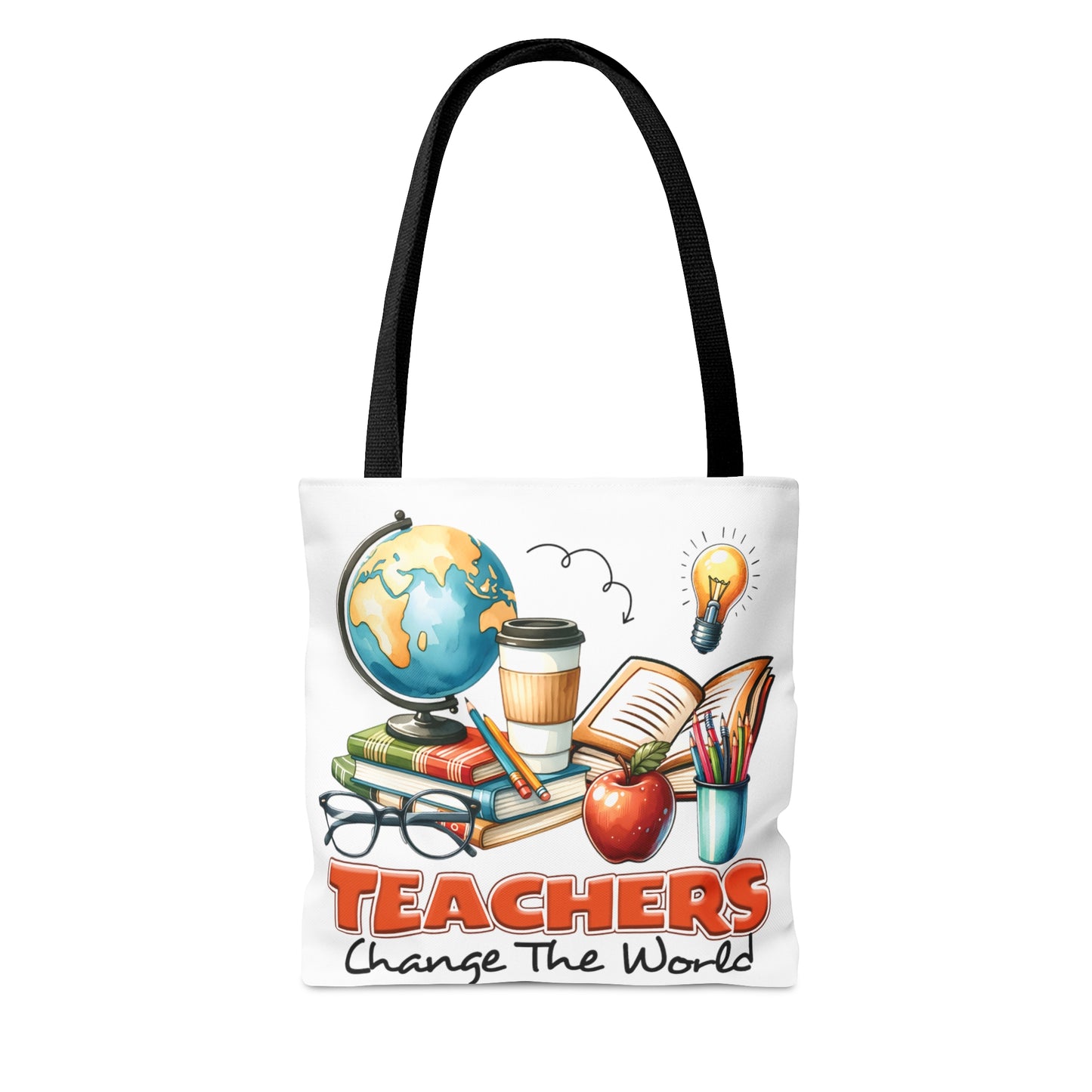 Tote Bag, Teacher, Teachers change the world Personalised/Non-Personalised Tote bag