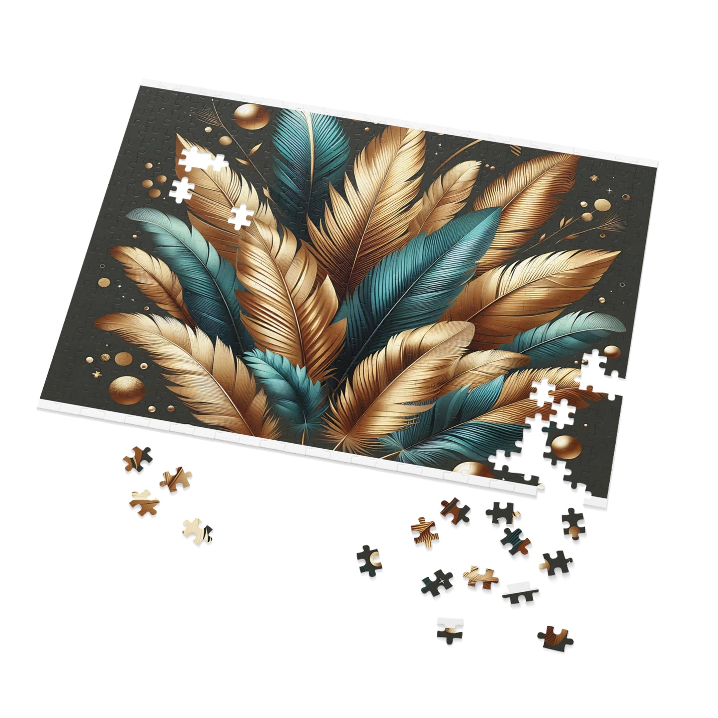 Jigsaw Puzzle, Leaves, Personalised/Non-Personalised (30, 110, 252, 500,1000-Piece)