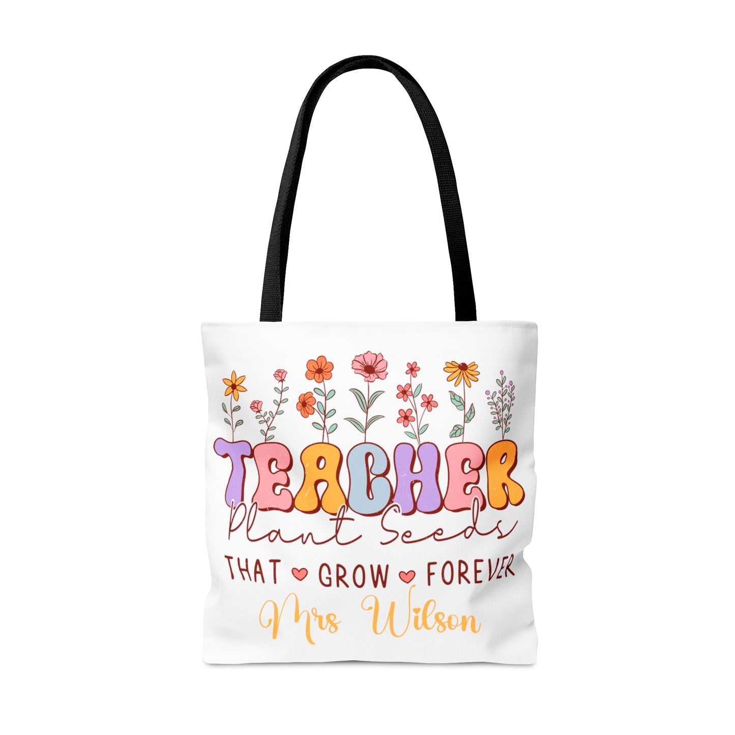 Personalised Tote Bag, Teacher Tote bag