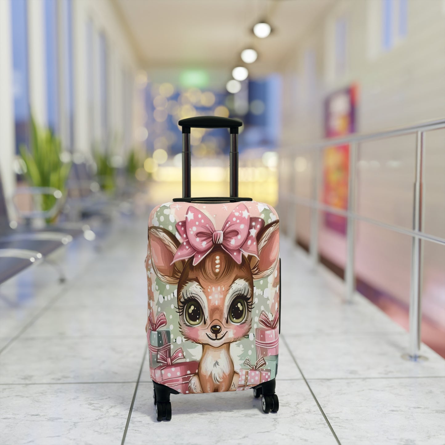 Luggage Cover, Christmas, Deer, awd-3103