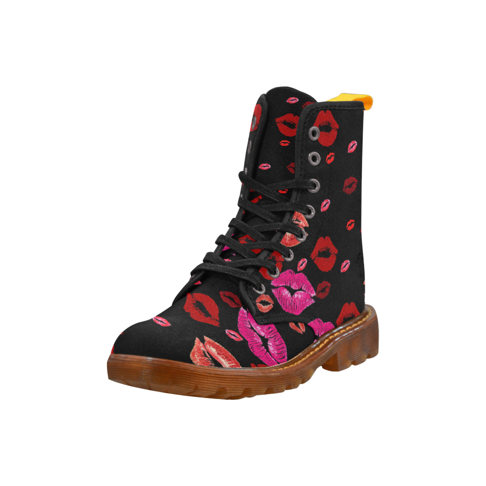 red lip Martin Boots For Women Model 1203H