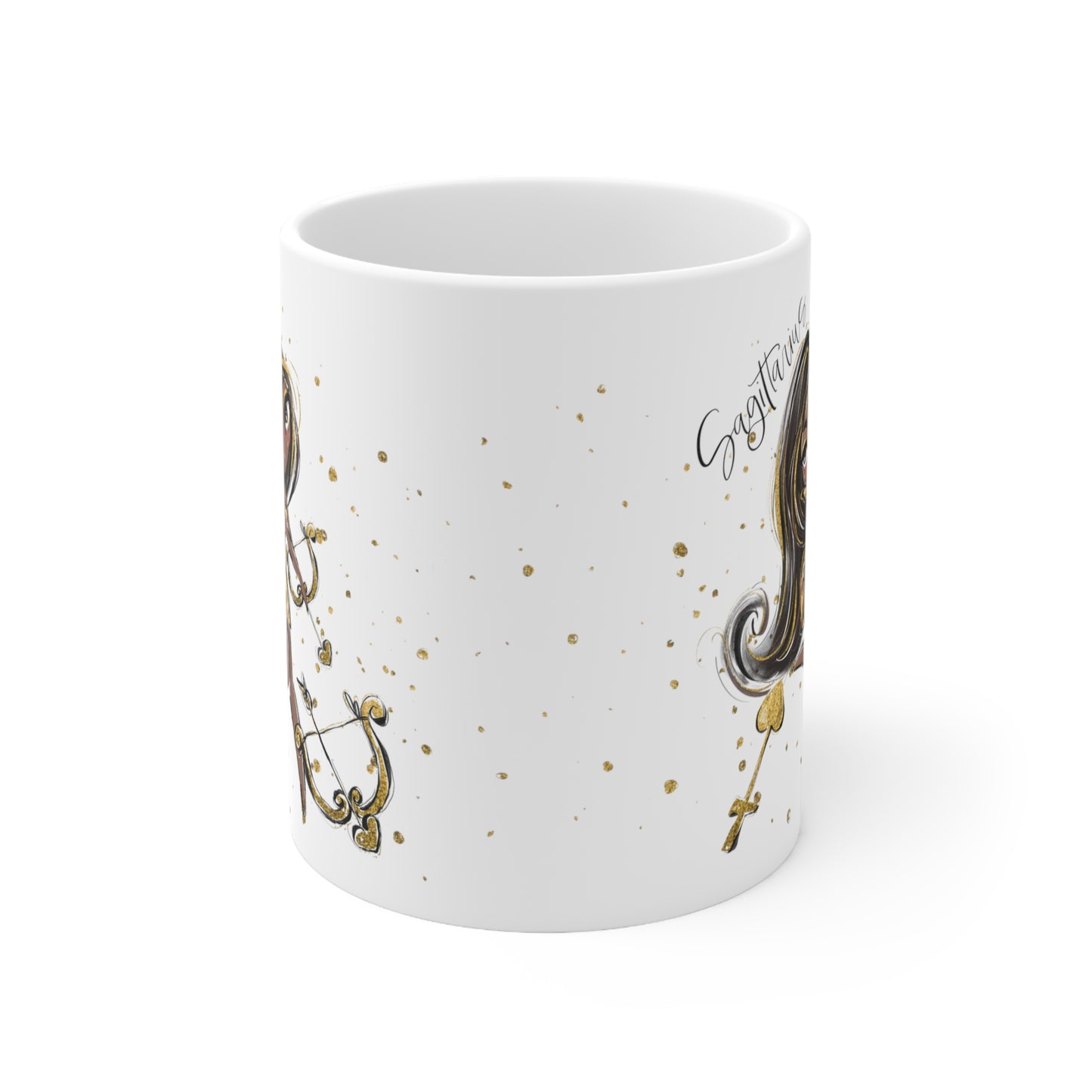 Zodiac Sign, Pisces, Ceramic Mug 11oz