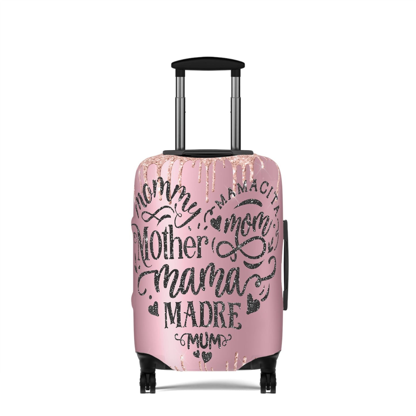 Luggage Cover, Mom/Mum Heart, awd-707