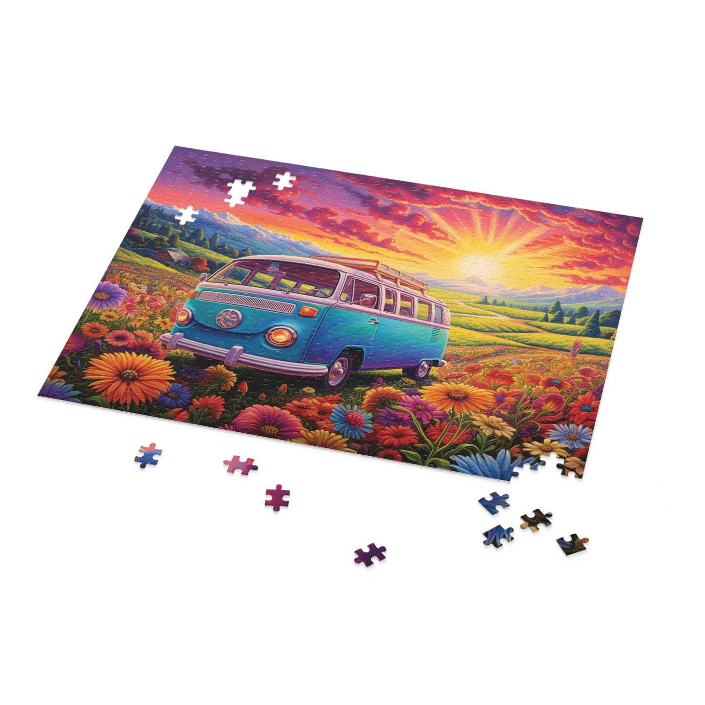 Puzzle, Combi Van (120, 252, 500-Piece) awd-628