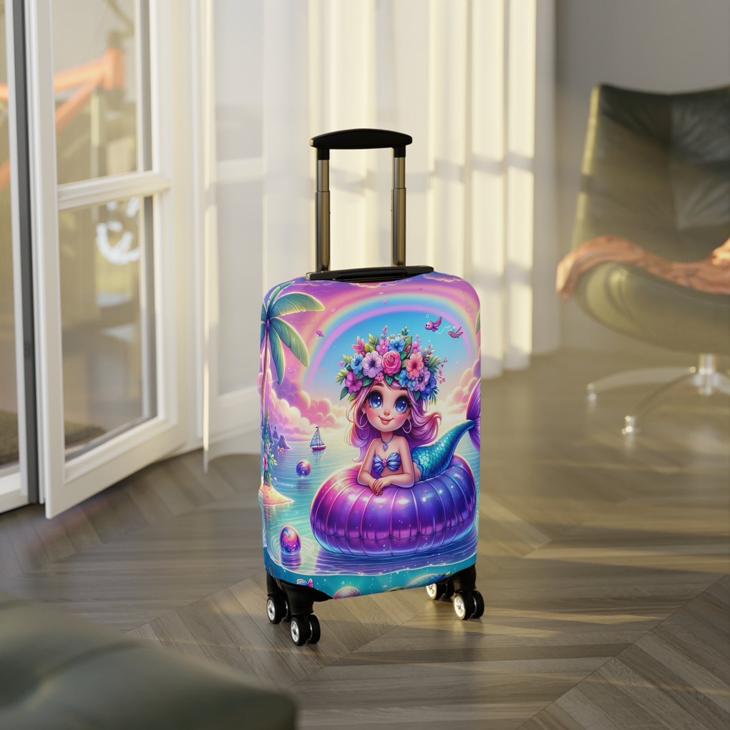 Luggage Cover, Mermaid, awd-3082