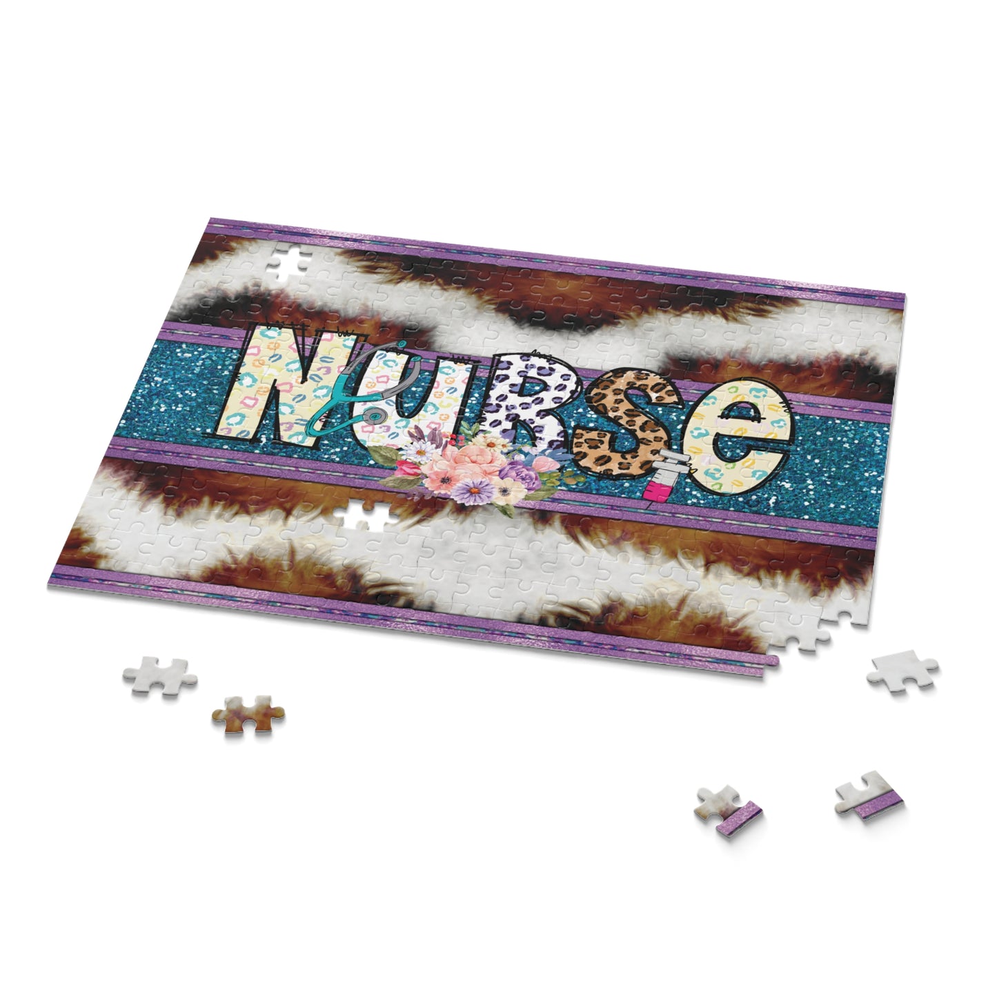 Personalised/Non-Personalised Puzzle, Nurse (120, 252, 500-Piece)