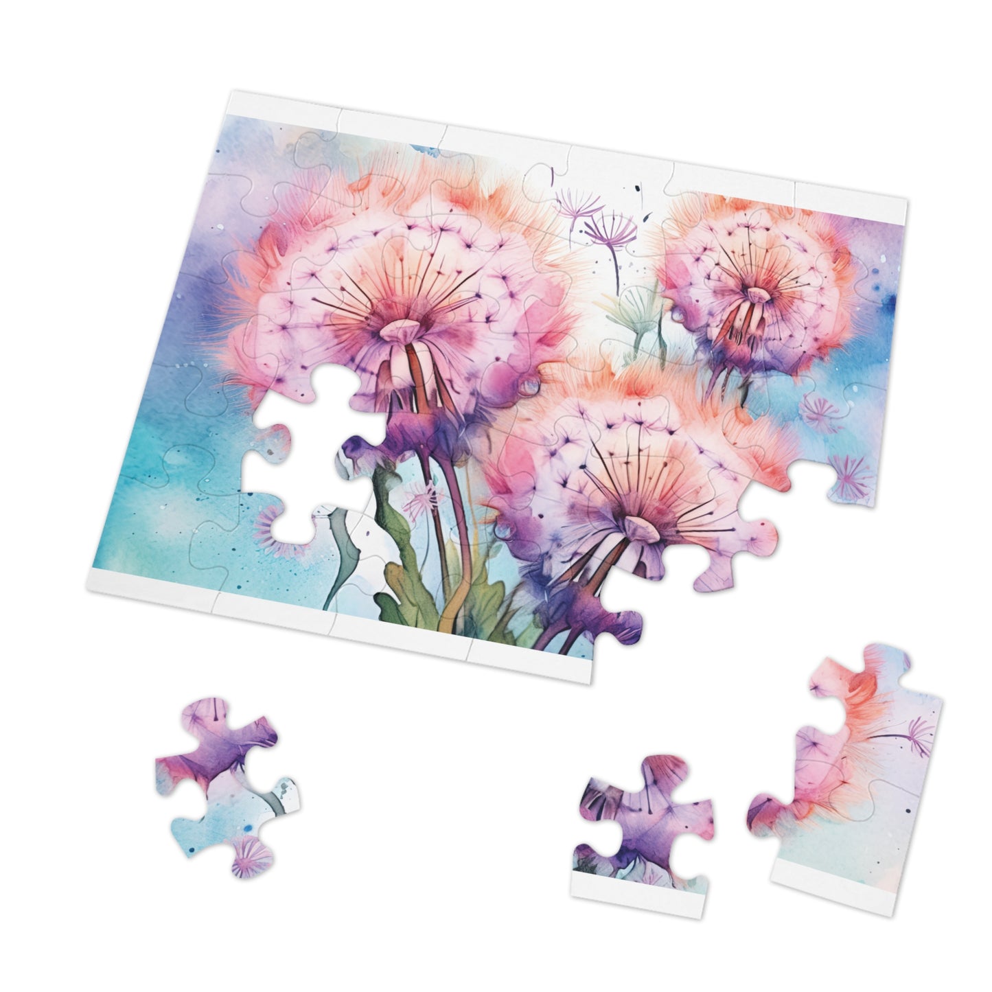 Jigsaw Puzzle, Floral, Personalised/Non-Personalised (30, 110, 252, 500,1000-Piece)