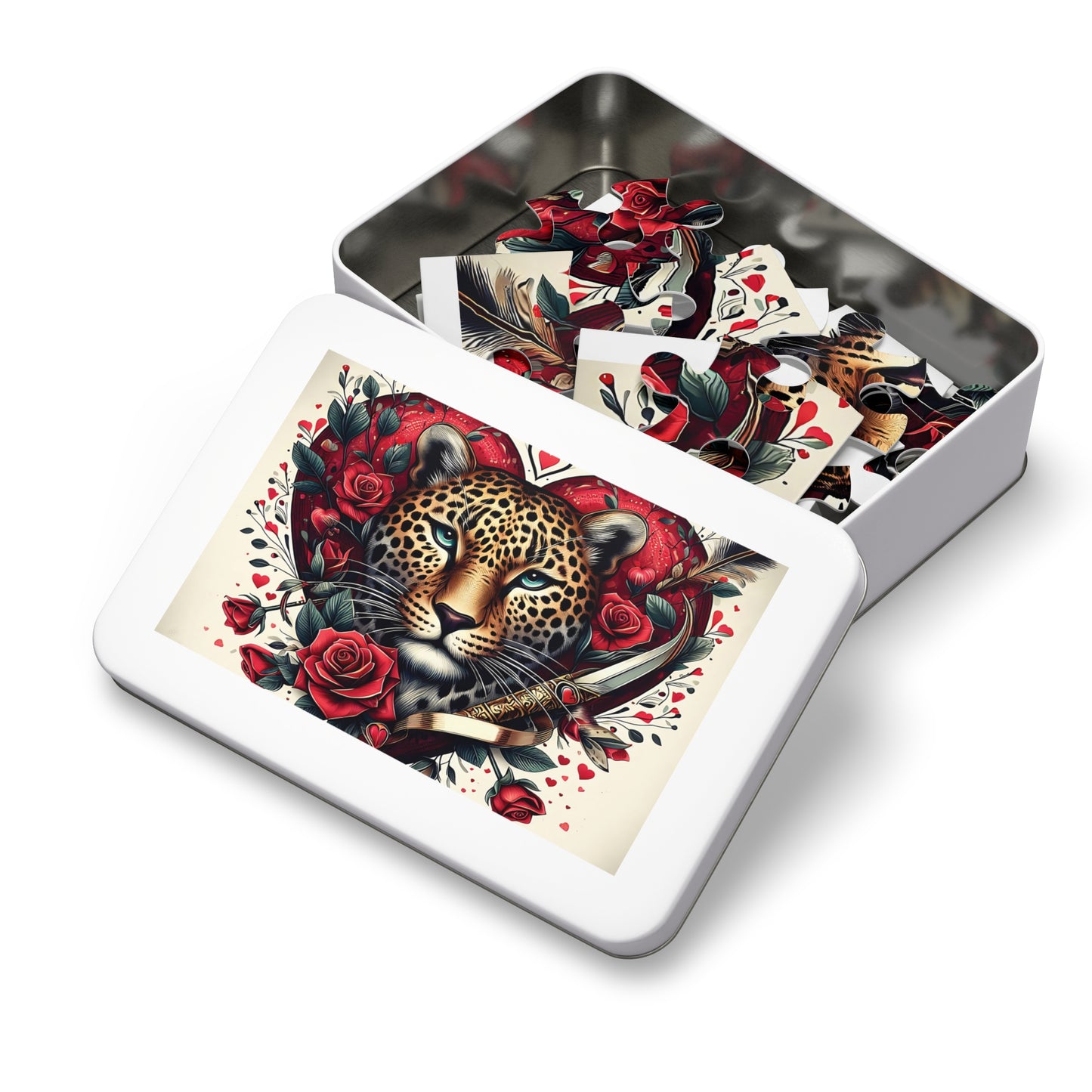 Jigsaw Puzzle, Cheetah, Personalised/Non-Personalised (30, 110, 252, 500,1000-Piece)