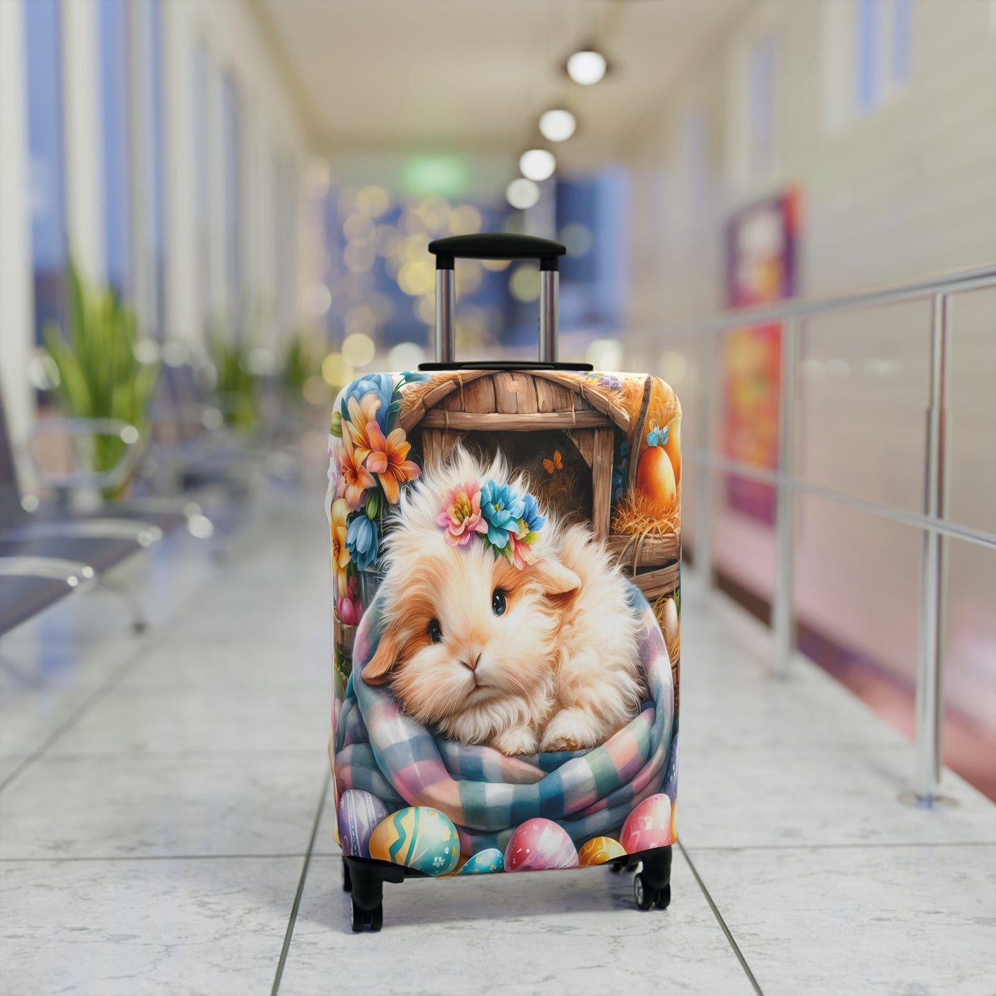 Luggage Cover, Easter, Rabbit, awd-1635