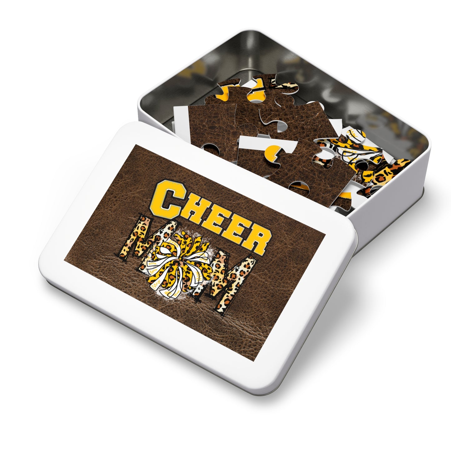 Jigsaw Puzzle, Cheer Mom, Personalised/Non-Personalised (30, 110, 252, 500,1000-Piece)