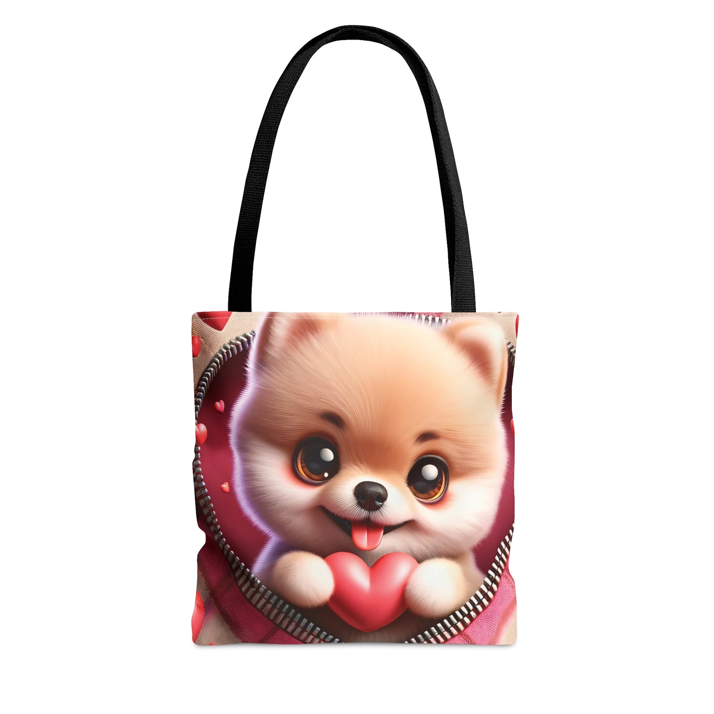 Tote Bag, Cute Dog, Personalised/Non-Personalised Tote bag