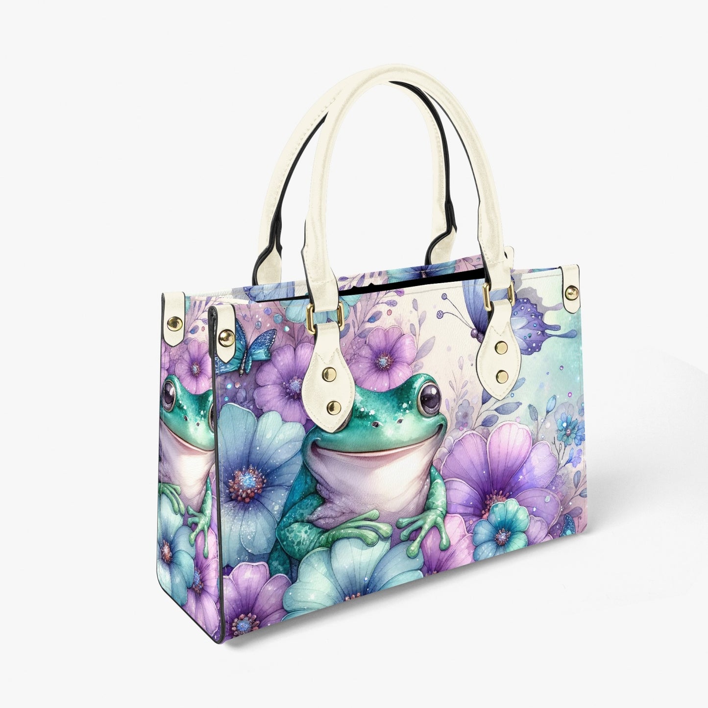 Women's Tote Bag - Long Strap - Frog