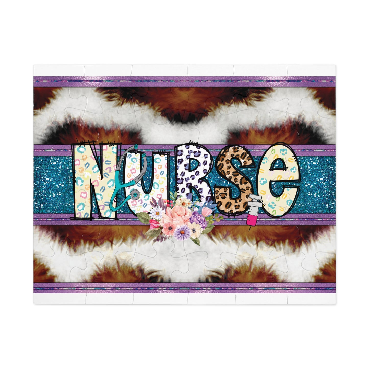 Jigsaw Puzzle, Nurse, Personalised/Non-Personalised (30, 110, 252, 500,1000-Piece)