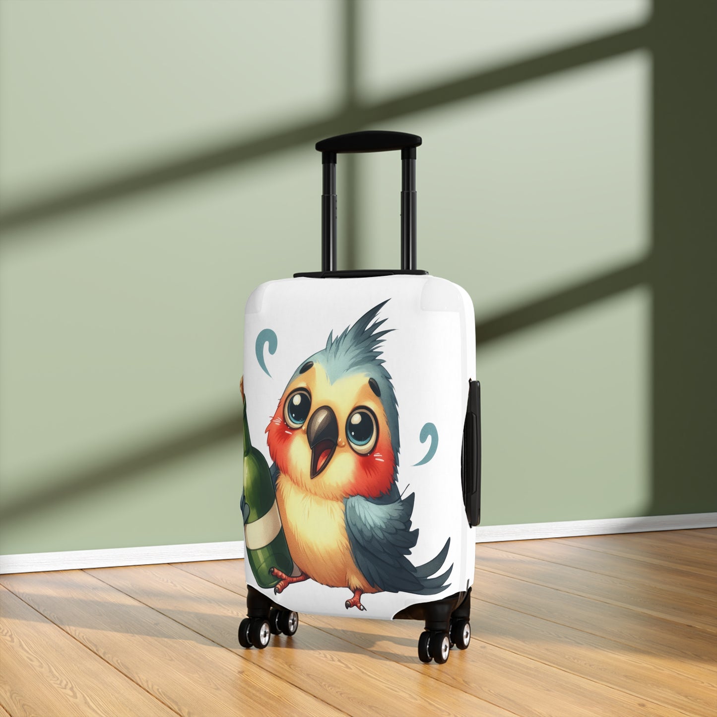 Luggage Cover, Cute Bird, awd-1645