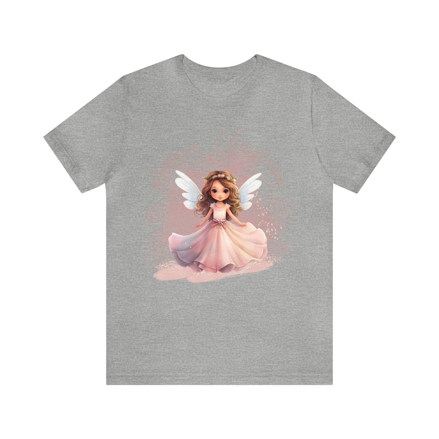 Unisex Jersey Short Sleeve Tee Christmas, Women's Fairy T-shirt A-00007