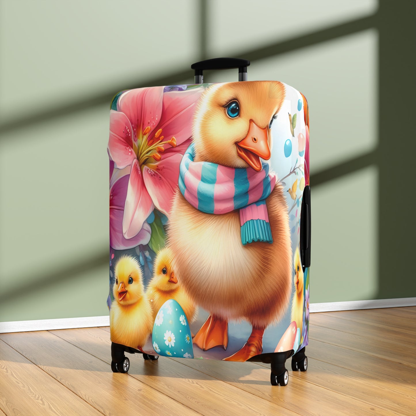 Luggage Cover, Easter, Duck, awd-1608