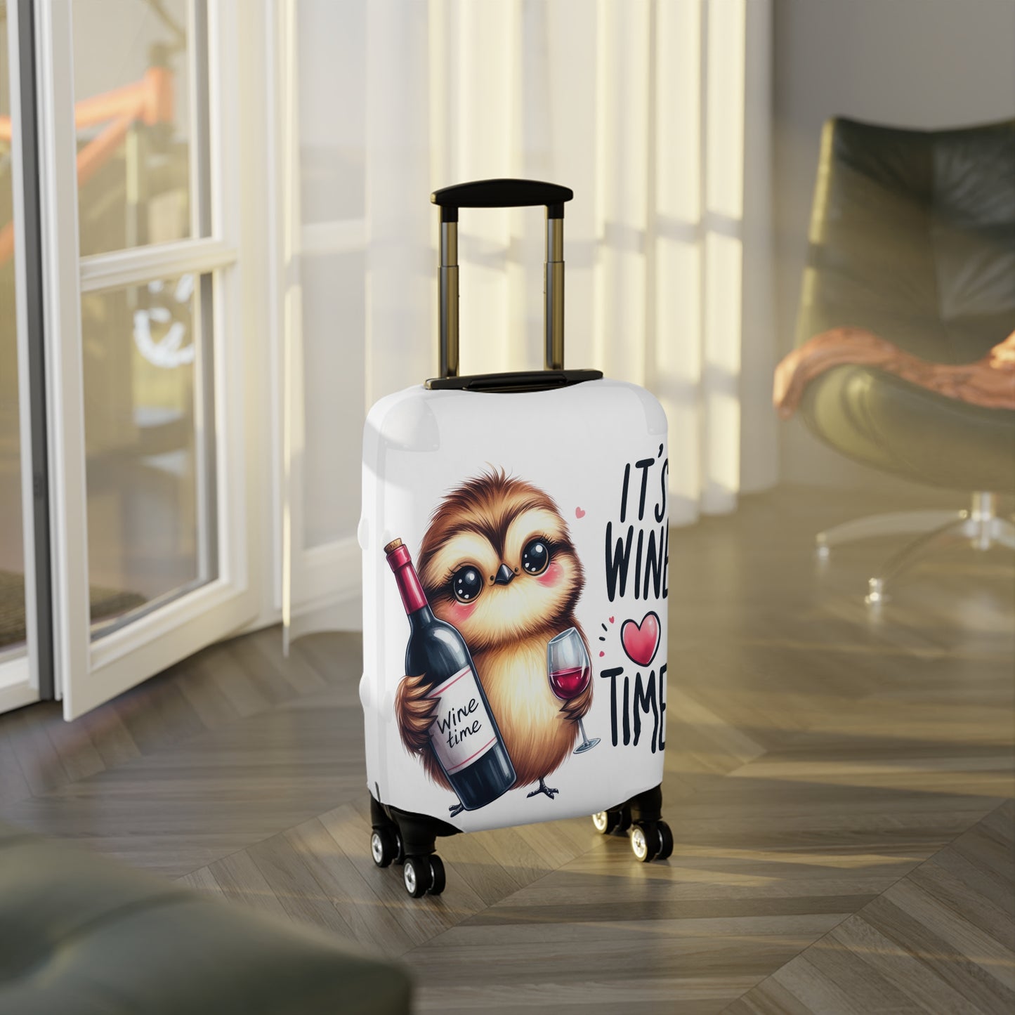 Luggage Cover, Cute Bird, awd-1640