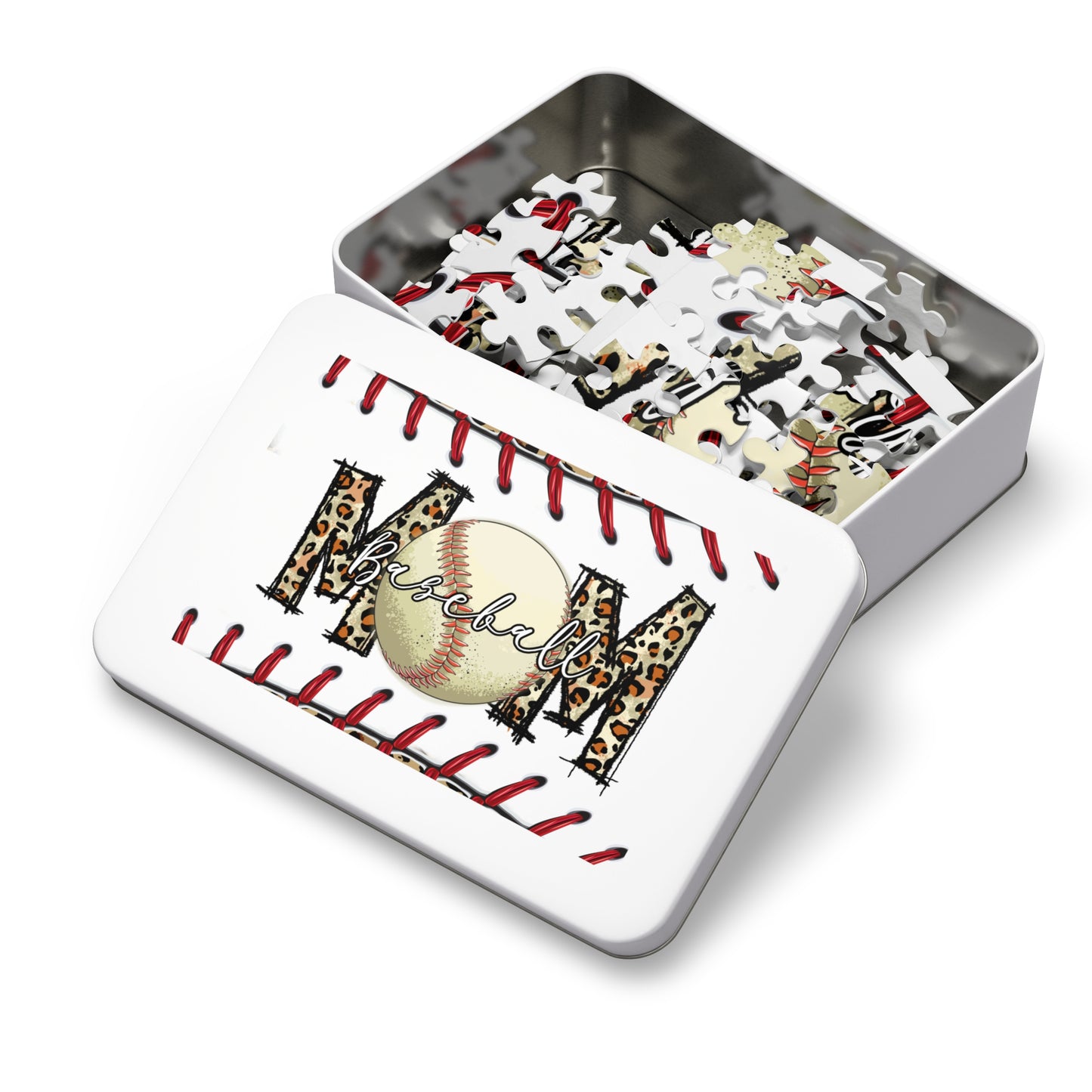 Puzzle, Baseball Mom, Personalised/Non-Personalised (30, 110, 252, 500,1000-Piece) awd-608