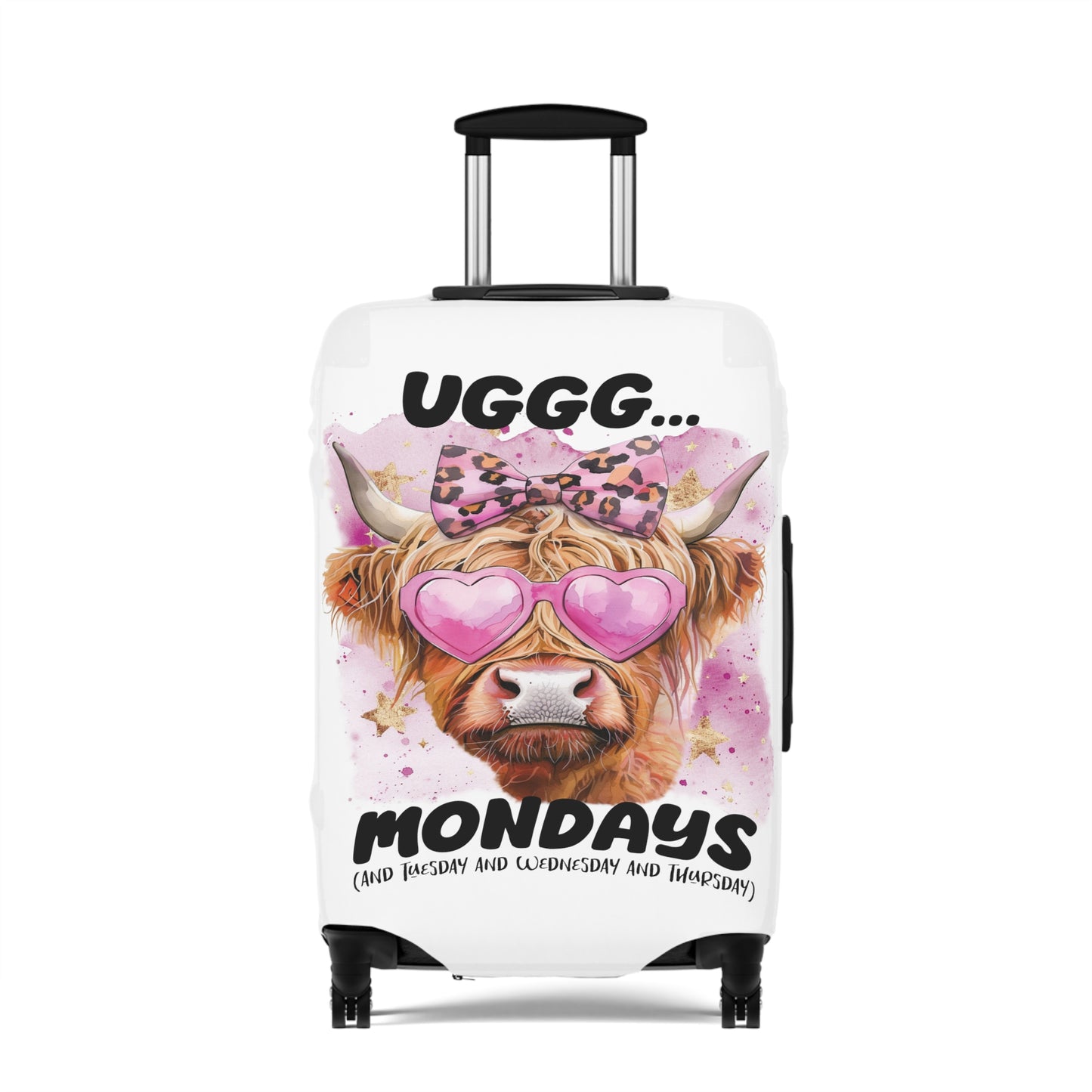 Luggage Cover, Highland Cow, awd-4019