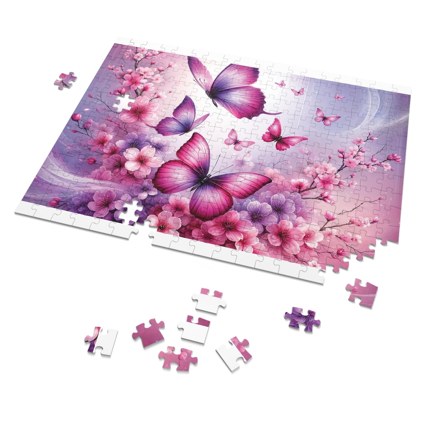 Jigsaw Puzzle, Butterfly, Personalised/Non-Personalised (30, 110, 252, 500,1000-Piece)