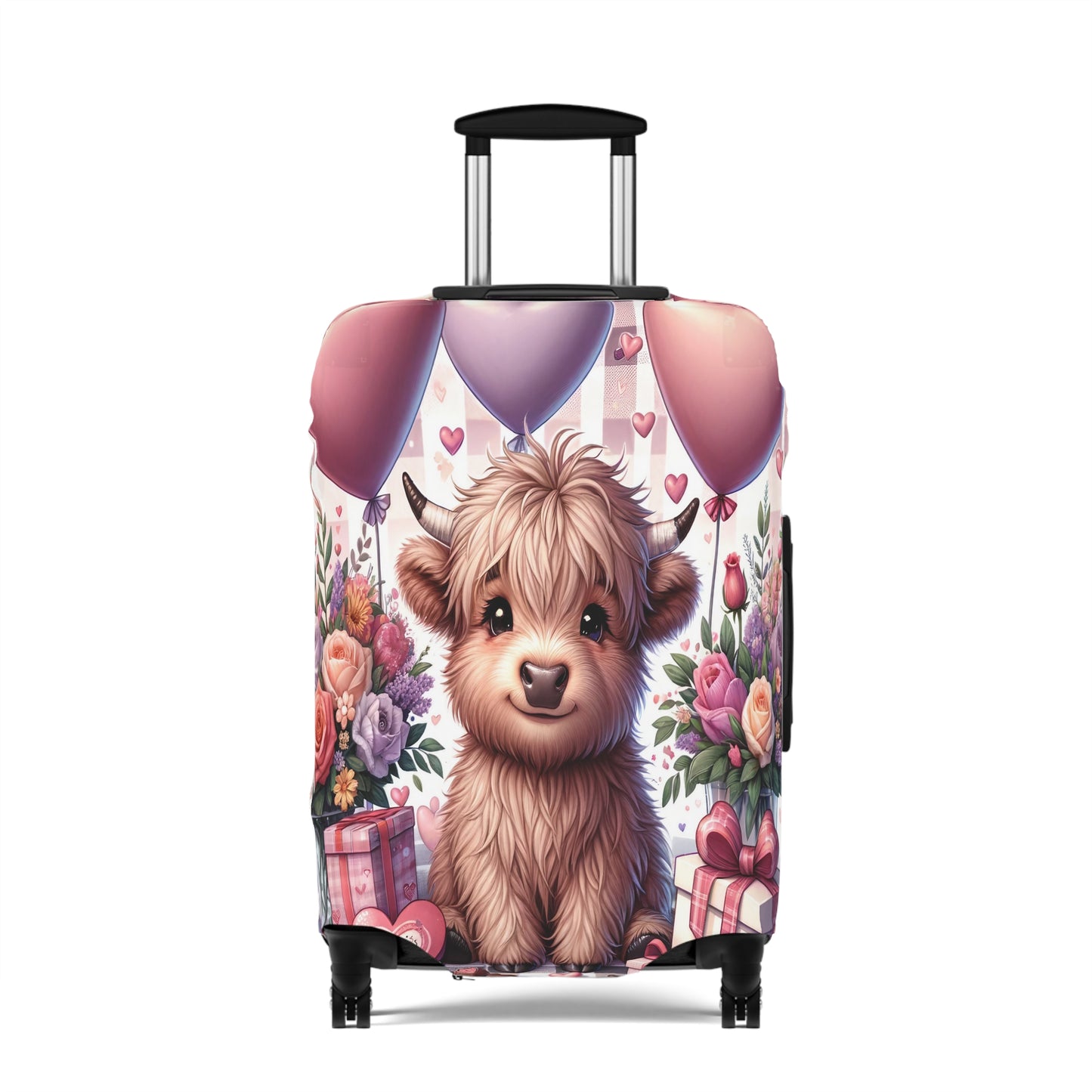 Luggage Cover, Highland Cow, awd-1453