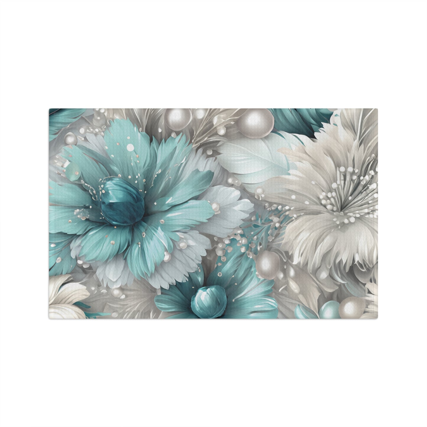 Microfiber Tea Towel Floral