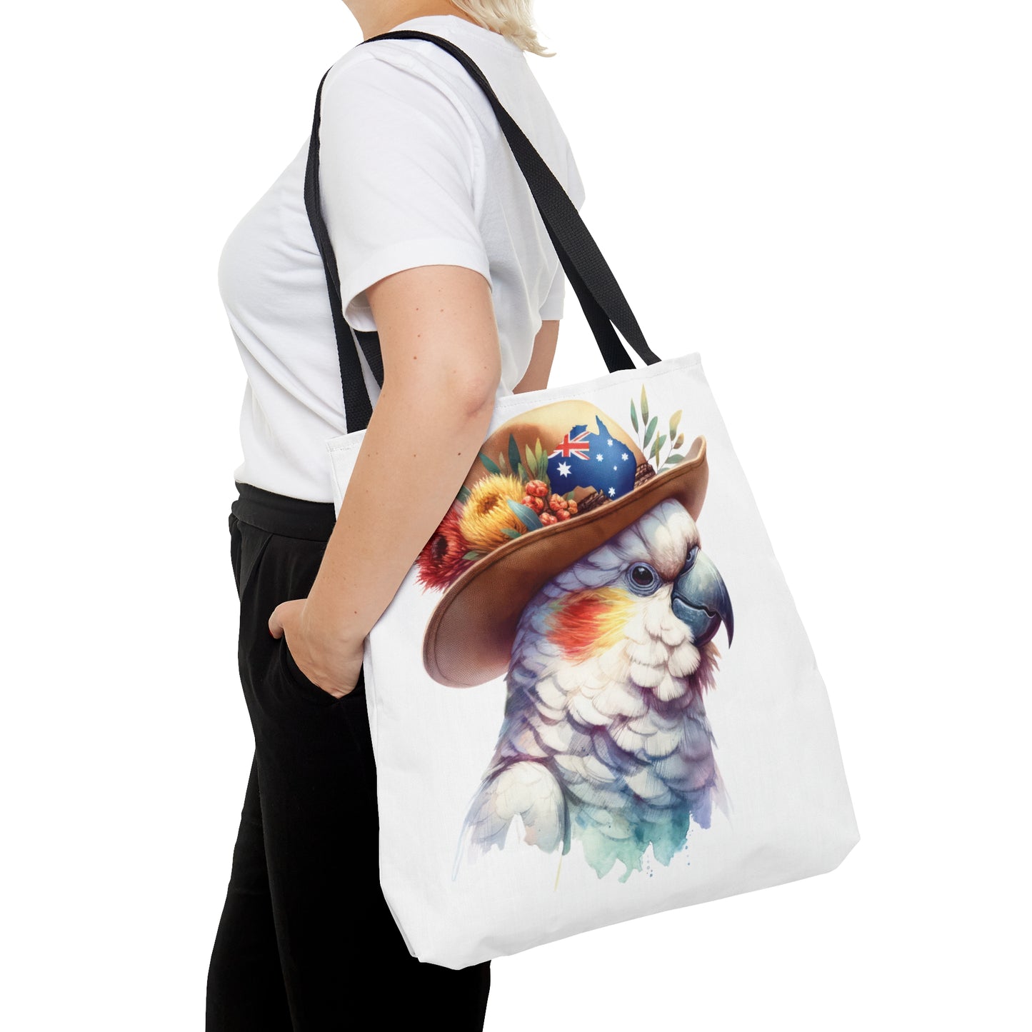 Tote Bag, Australian Animals, Cockatoo, Personalised/Non-Personalised Tote bag