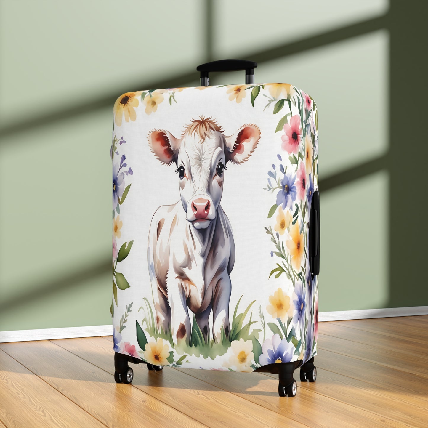 Luggage Cover, Cow, awd-306