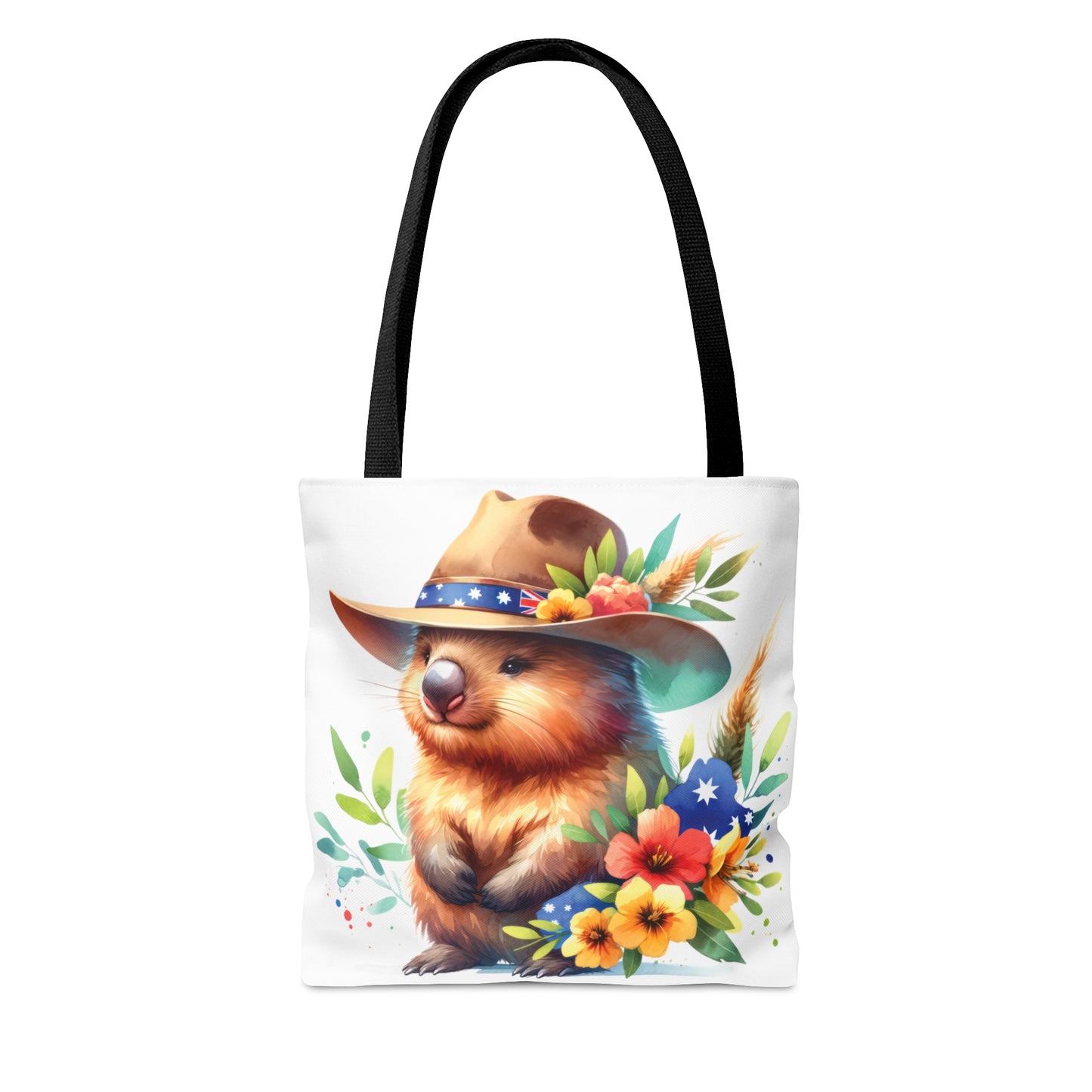 Tote Bag, Australian Animals, Wombat, Personalised/Non-Personalised Tote bag