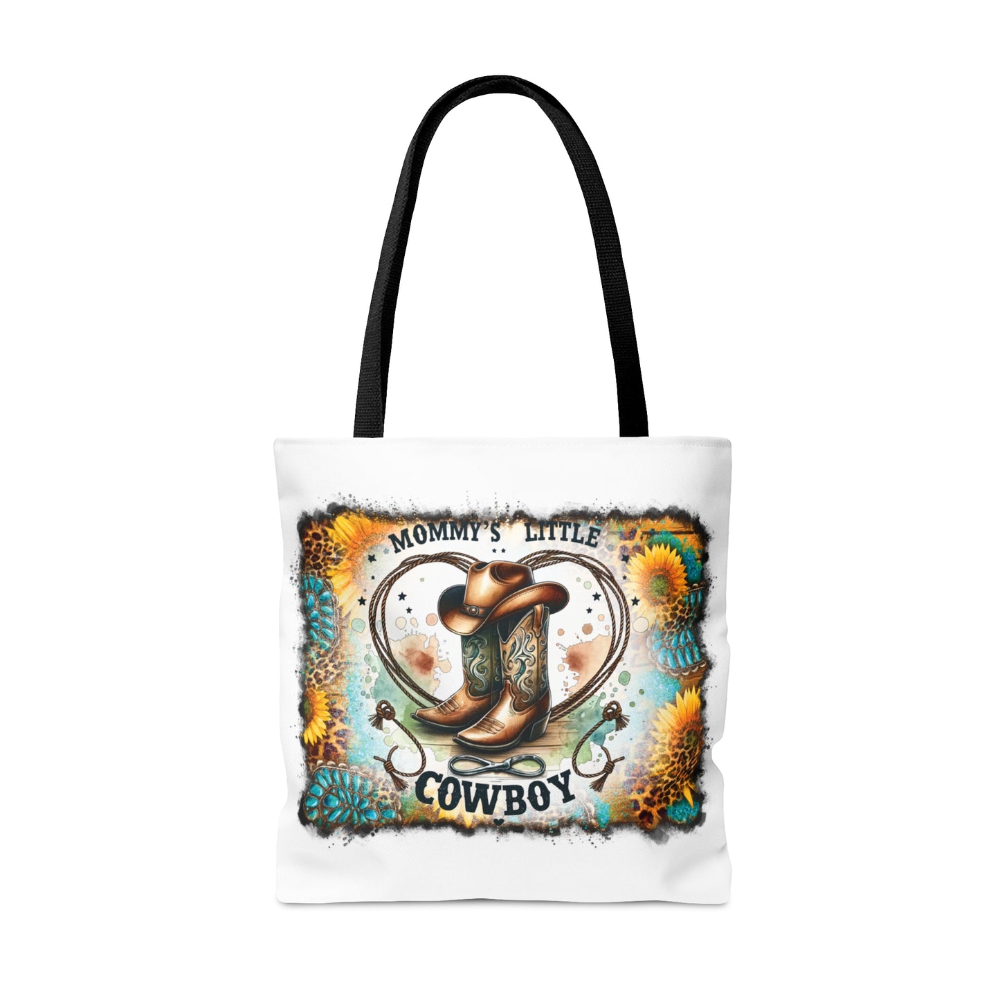 Tote Bag, Western, Mummy's little Cowboy