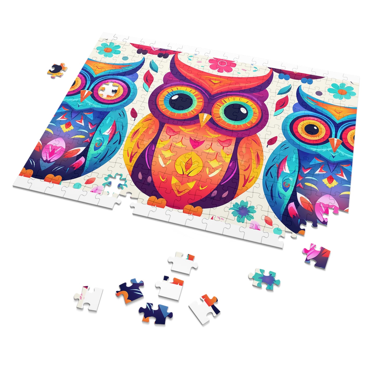 Jigsaw Puzzle, Owl, Personalised/Non-Personalised (30, 110, 252, 500,1000-Piece)