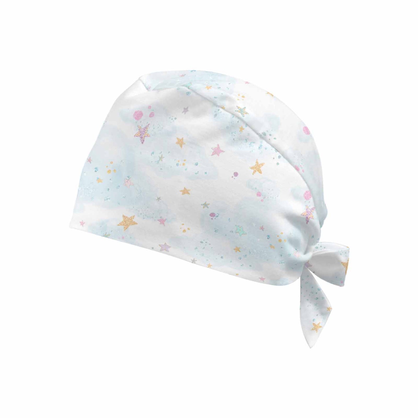 Nurse Scrub Cap Multi coloured Stars  Scrub Cap